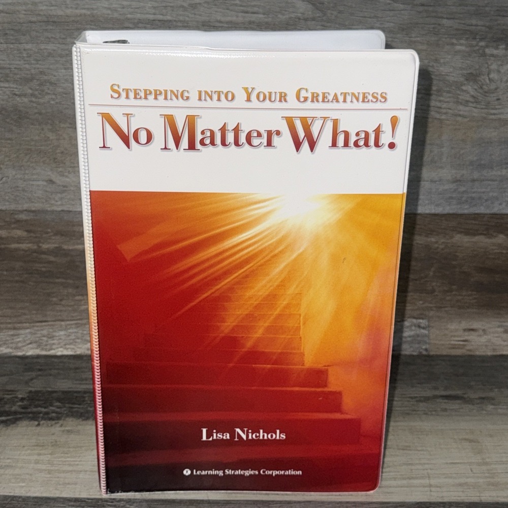 Stepping into You Greatness No Matter What: Lisa Nichols 7 Audio Discs + Journal